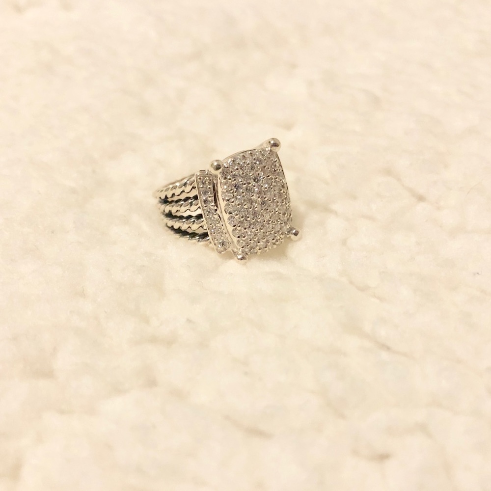 SOLD!!!! Like new Wheaton w/diamonds 16x12mm - Picture 5 of 8